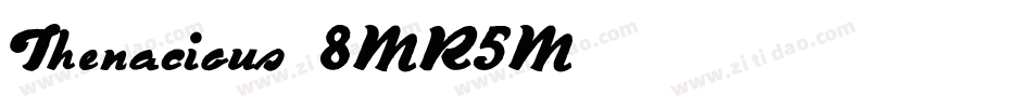 Thenacious-8MR5M字体转换