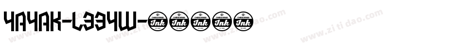 Yayak-L33yW字体转换