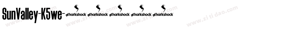 SunValley-K5we字体转换