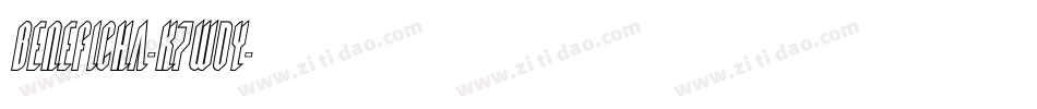 Beneficha-K7Wdy字体转换