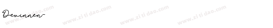 Devinnen字体转换