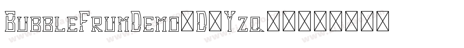 BubbleFrumDemo3D-Yzq02字体转换