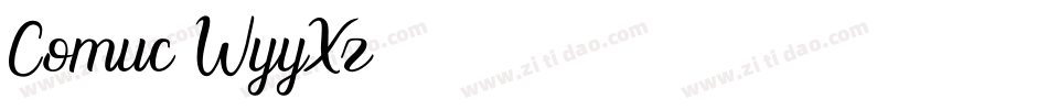Comuc-WyyXz字体转换