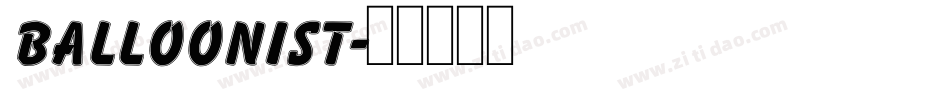 Balloonist字体转换
