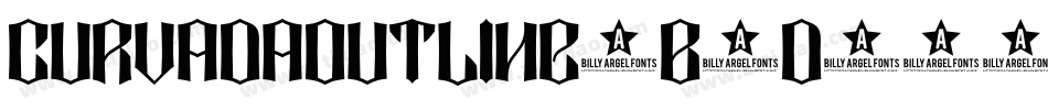 CurvadaOutline-B5D5字体转换