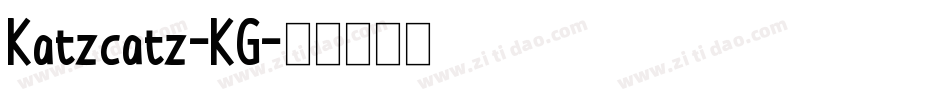 Katzcatz-KG字体转换
