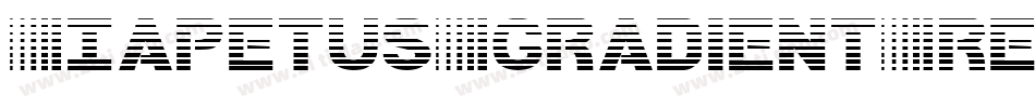 IapetusGradientRegular-gVA4字体转换