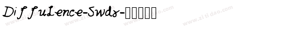Diffulence-5wdx字体转换