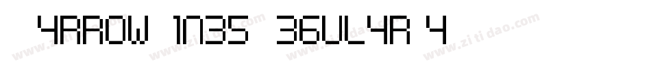 NarrowLinesRegular-aE1E字体转换