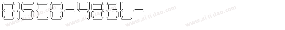 Disco-4BGl字体转换