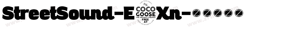 StreetSound-E5Xn字体转换 StreetSound-E5Xn字体转换