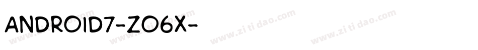 Android7-zO6X字体转换
