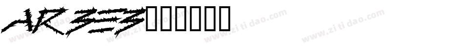 ARBEB字体转换