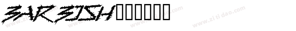 BARBJSH字体转换