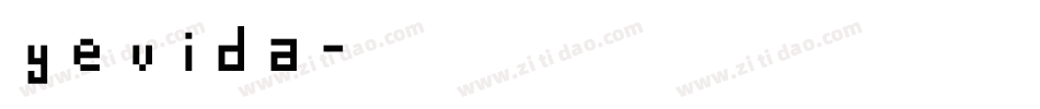 yevida字体转换