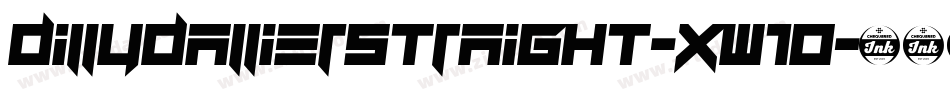 DillydallierStraight-xW1O字体转换