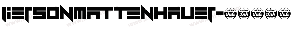 LiersonMattenhauer字体转换