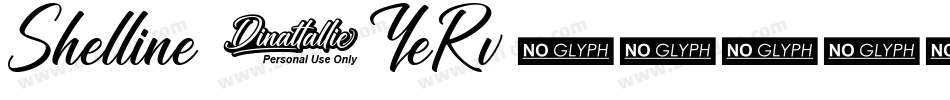 Shelline-6YeRv字体转换