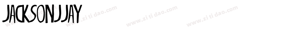 Jackson-jJAy字体转换