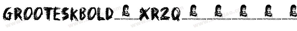 GrooteskBold-xR2q字体转换