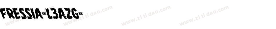 Fressia-L3AZg字体转换 Fressia-L3AZg字体转换