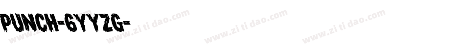 Punch-6YyZg字体转换