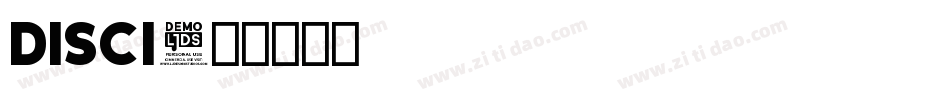 DISCI字体转换