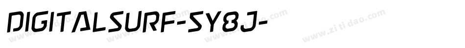 Digitalsurf-5y8j字体转换