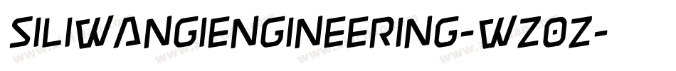 Siliwangiengineering-wZ0Z字体转换 Siliwangiengineering-wZ0Z字体转换