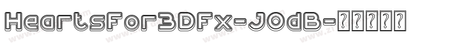 HeartsFor3DFx-JOdB字体转换