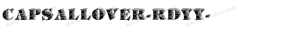 CapsAllOver-rDYy字体转换