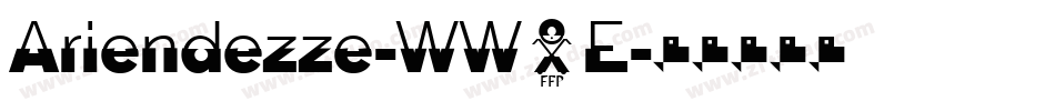 Ariendezze-WW5E字体转换
