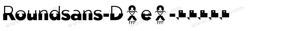 Roundsans-D5e9字体转换 Roundsans-D5e9字体转换
