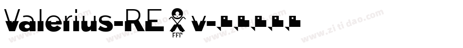 Valerius-RE4v字体转换 Valerius-RE4v字体转换