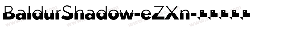 BaldurShadow-eZXn字体转换