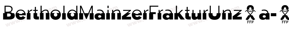 BertholdMainzerFrakturUnz1a-8RXn字体转换