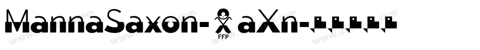 MannaSaxon-9aXn字体转换 MannaSaxon-9aXn字体转换