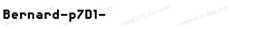 Bernard-p7D1字体转换 Bernard-p7D1字体转换