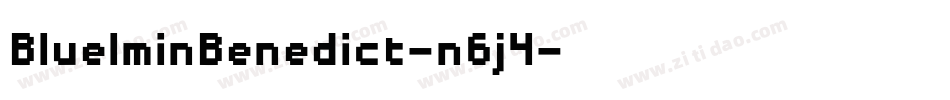 BluelminBenedict-n6j4字体转换
