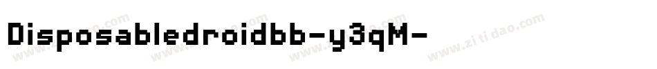 Disposabledroidbb-y3qM字体转换