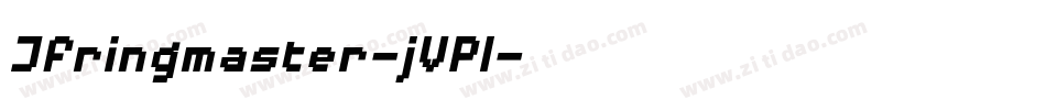 Jfringmaster-jVPl字体转换