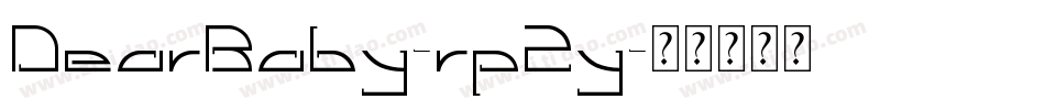 DearBaby-rp2y字体转换