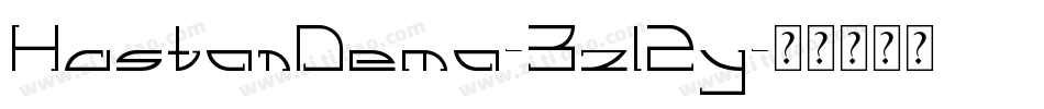 HastonDemo-3zl2y字体转换