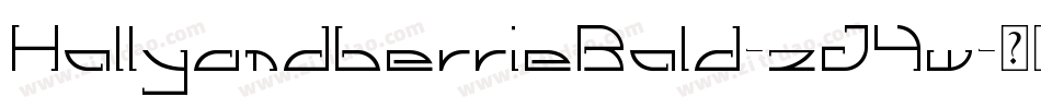 HollyandberrieBold-zJ4w字体转换