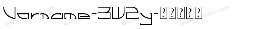 Vorname-3W2y字体转换 Vorname-3W2y字体转换