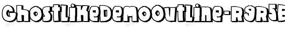 GhostlikeDemoOutline-rgr5B字体转换