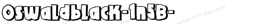 Oswaldblack-1n5B字体转换
