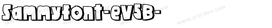 Sammyfont-eV5B字体转换