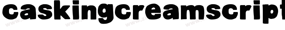 CaskingCreamScript-jEV2y字体转换