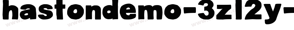 HastonDemo-3zl2y字体转换